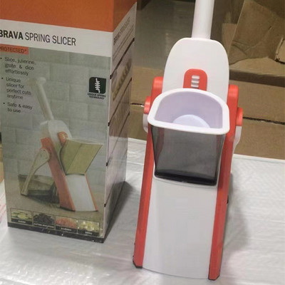 Daugiafunkcis daržovių pjaustytuvas Mėsa Bulvių pjaustyklė Morkų trintuvė Virtuvės priedai Įtaisai Plieniniai peiliukai virtuvės pagalba