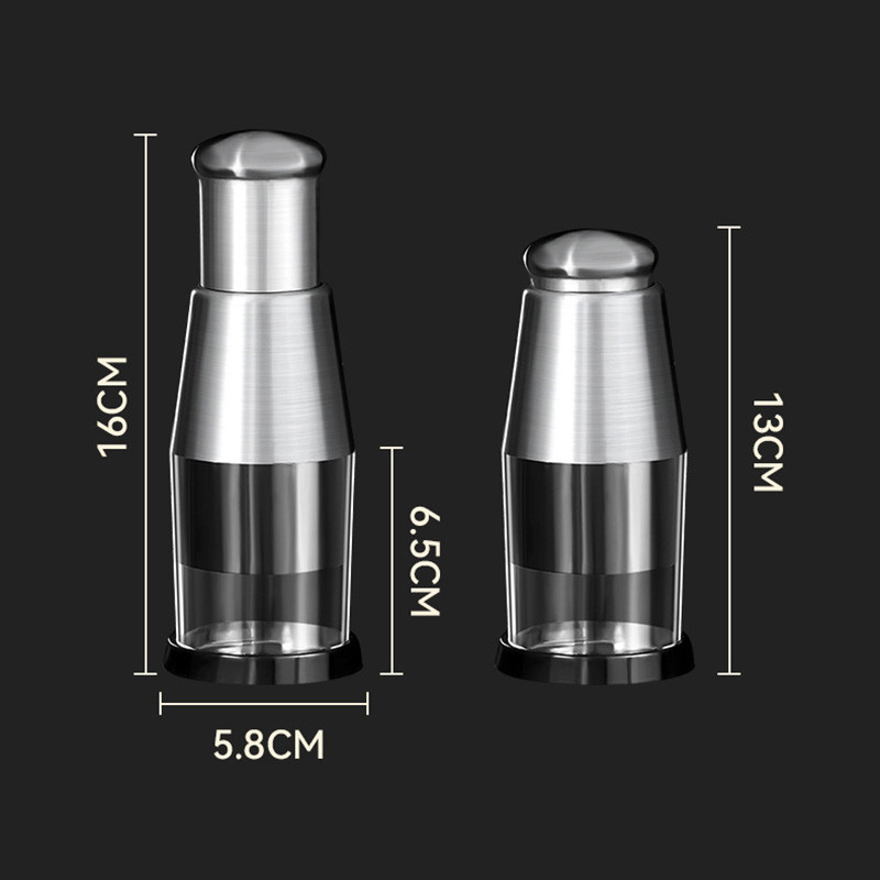 Greitas daržovių česnakų smulkintuvas Daugiafunkcis česnakų spaudimo smulkintuvas, skirtas viešbučio restoranui Namų virtuvės kepimui Česnakų pjaustytuvas