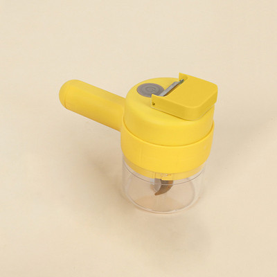 1 set električni praktični nož za luk, đumbir, češnjak, rezač povrća, mljevenje začina, gnječilica za hranu, kućni višenamjenski stroj za kuhanje