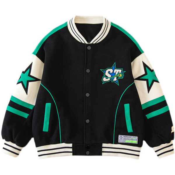 Dječja sportska jakna za dječake - s kapuljačom