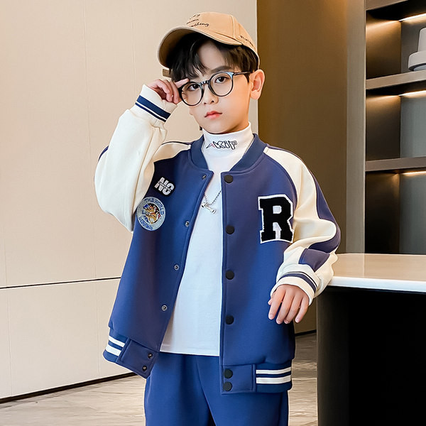 Jacheta casual cu decolteu oval