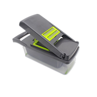 Tăiător de legume multifuncțional 7 în 1, răzătoare pentru cartofi, pentru morcovi, pentru bucătărie, pentru fructe, pentru tăiat usturoi, pentru tocat ceapă, vase de gătit