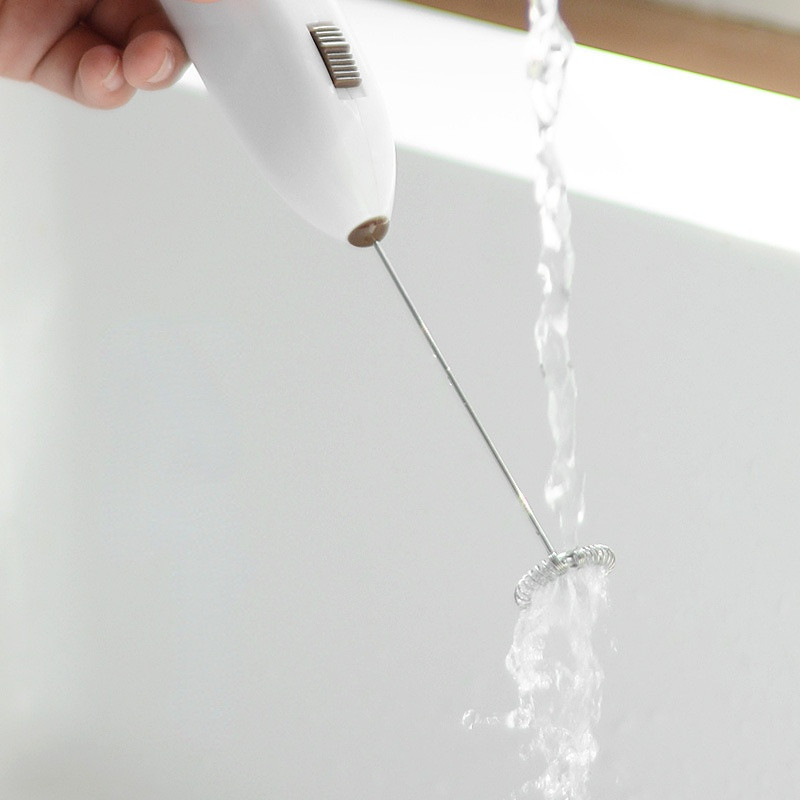 Naujas elektrinis pieno putos plakiklis kavos putos putos plakiklis plaktuvas maišyklės kiaušinių plakiklis virtuvės rankinis pieno kavos kiaušinių maišymo įrankis