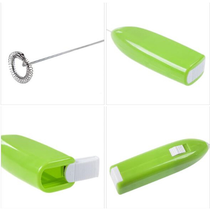 Naujas elektrinis pieno putos plakiklis kavos putos putos plakiklis plaktuvas maišyklės kiaušinių plakiklis virtuvės rankinis pieno kavos kiaušinių maišymo įrankis