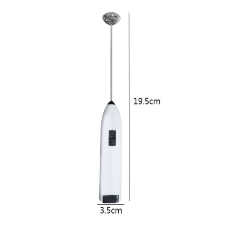 Batător de ouă electric de mână pentru blender de ceai cu lapte Beat Cream Home Bucătărie Mini cafea din oțel inoxidabil