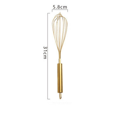 Mutilica za jaja od nehrđajućeg čelika Ručna metlica za miješanje jaja Kuhinjski pribor Alat za pečenje kolača