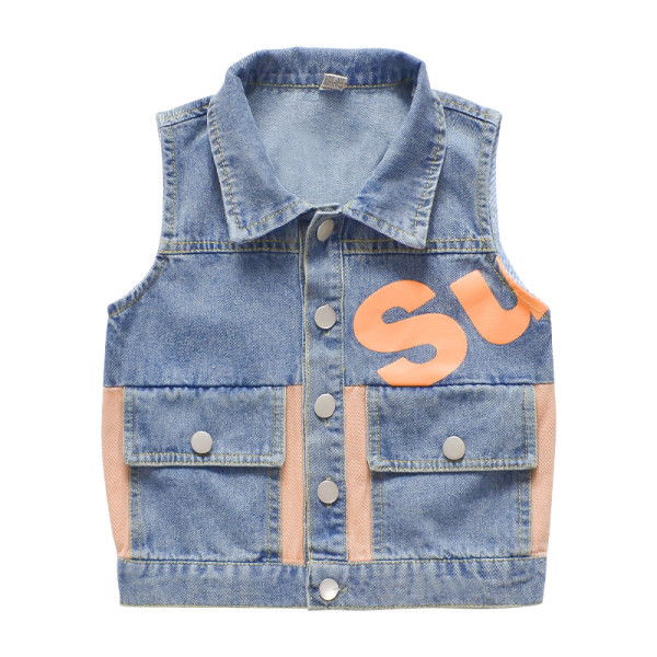 Alkalmi mellény fiúknak két modell felirattal