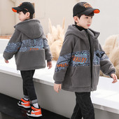 Dječja jakna s kapuljačom za dječake