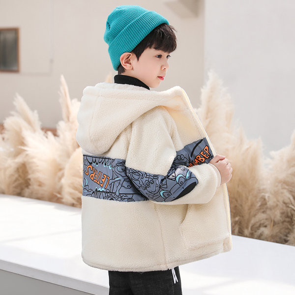 Dječja jakna s kapuljačom za dječake