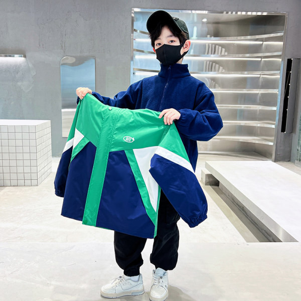 Naujo modelio vaikiška striukė nuo vėjo berniukams