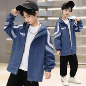 Ležerna jakna za dječake s natpisom