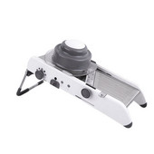 Mandoline Slicer Rankinis daržovių pjaustytuvas Profesionalus trintuvas su reguliuojamais 304 nerūdijančio plieno peiliukais daržovių virtuvės įrankiu