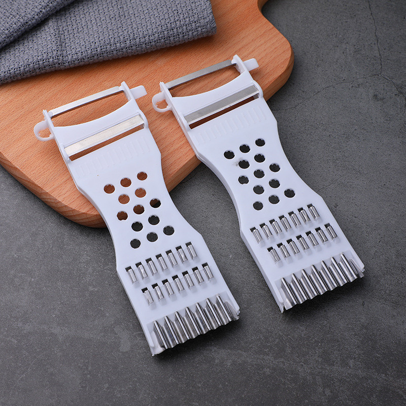 30 buc. Răzătoare de fructe, legume, plastic, răzătoare pentru morcovi, tăietor, cuțit cu cap dublu, răzătoare, răzătoare, instrumente de bucătărie