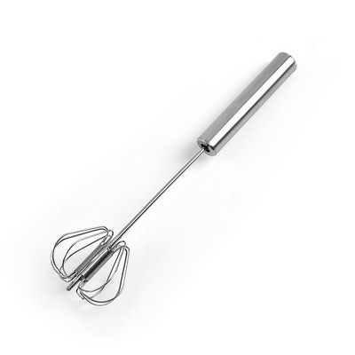 Poluautomatska mutilica za jaja Pjenjača za jaja od nehrđajućeg čelika 304 Ručni ručni mikser Samookretna mješalica za jaja Kuhinjski dodaci Alati za jaja