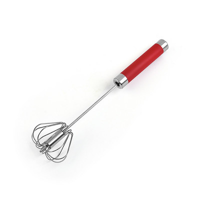 Poluautomatska mutilica za jaja Pjenjača za jaja od nehrđajućeg čelika 304 Ručni ručni mikser Samookretna mješalica za jaja Kuhinjski dodaci Alati za jaja