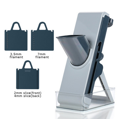 Daržovių trintuvė bulvių pjaustyklėms Smulkintuvai Daugia pjaustyklės skustukas Morkų vaisiai 3 viename Įtaisai Daržovių pjaustymas