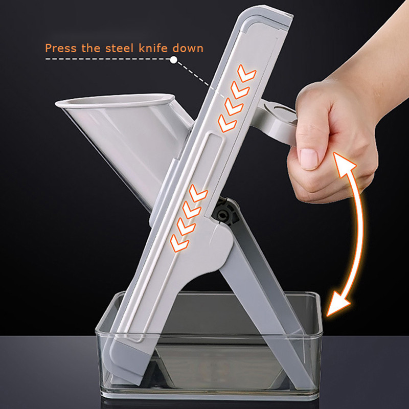 Daržovių trintuvė bulvių pjaustyklėms Smulkintuvai Daugia pjaustyklės skustukas Morkų vaisiai 3 viename Įtaisai Daržovių pjaustymas