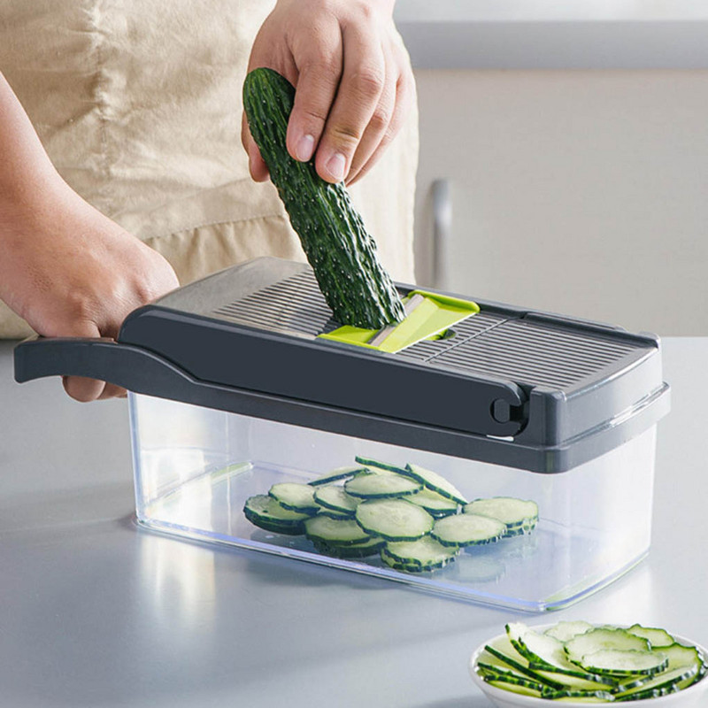 Rezač povrća Višenamjenski rezač Gulilica za voće Gulilica za krumpir Rende za mrkvu Kuhinjski pribor Košara Rezač povrća Alat za voće