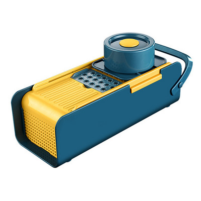 Noul tăietor de legume multifuncțional Instrument de bucătărie inovator Tăiător de cartofi Răzătoare de morcovi Tăiător manual cu lamă de oțel Gadget-uri pentru casă