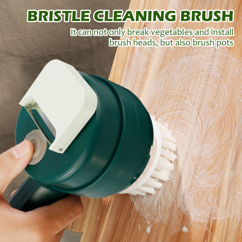 Električni rezač povrća Višenamjenska sjeckalica za hranu Rezač Ručna gnječilica Bežična drobilica za češnjak Mlinac Kuhinjski dodaci