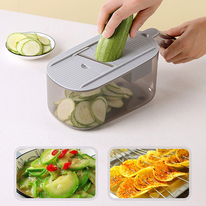 Daržovių pjaustyklė Bulvių agurkų morkų trintuvė Julienne skustukas pjaustyklė Pomidorų pjaustyklė vaisių pjaustyklė vaisių smulkintuvo skustuvo virtuvės įrankių rinkinys