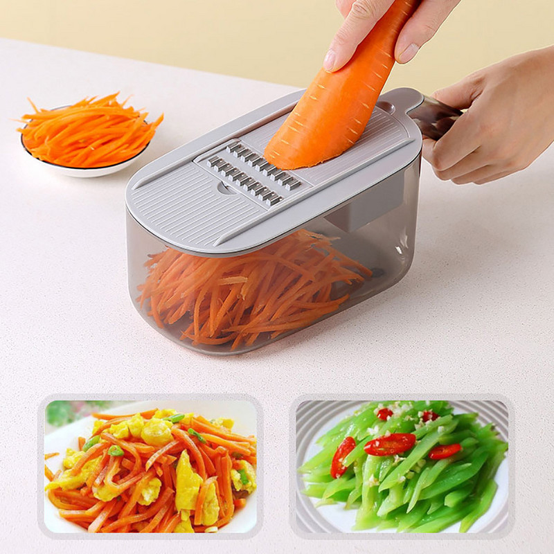 Daržovių pjaustyklė Bulvių agurkų morkų trintuvė Julienne skustukas pjaustyklė Pomidorų pjaustyklė vaisių pjaustyklė vaisių smulkintuvo skustuvo virtuvės įrankių rinkinys