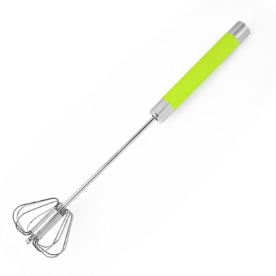 Kiaušinių plakiklis Pusiau automatinis plaktuvas nerūdijančio plieno kiaušinių plaktuvas Rankinis spaudimo tipas Sviesto plakimas Virtuvės kepimo priedai