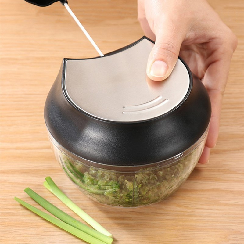 Višenamjenske ručne drobilice za češnjak Čvrsta, izdržljiva mini sjeckalica za miješanje za češnjak, đumbir, čili, kuhinjski dodatak