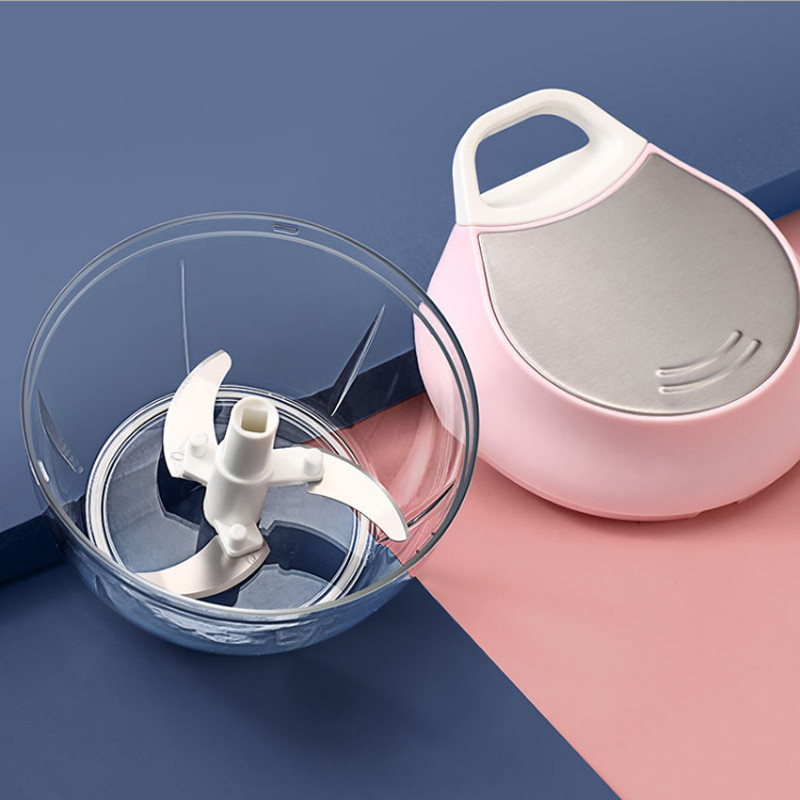 Višenamjenske ručne drobilice za češnjak Čvrsta, izdržljiva mini sjeckalica za miješanje za češnjak, đumbir, čili, kuhinjski dodatak