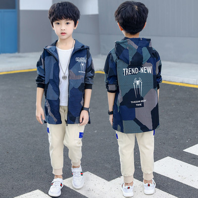 Geaca de toamna pentru baieti - cu gluga