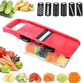 6u1 ručni Cocina rezač povrća Rezač voća Mrkva Naprave za krumpir Košara za odvod Kuhinjski dodaci