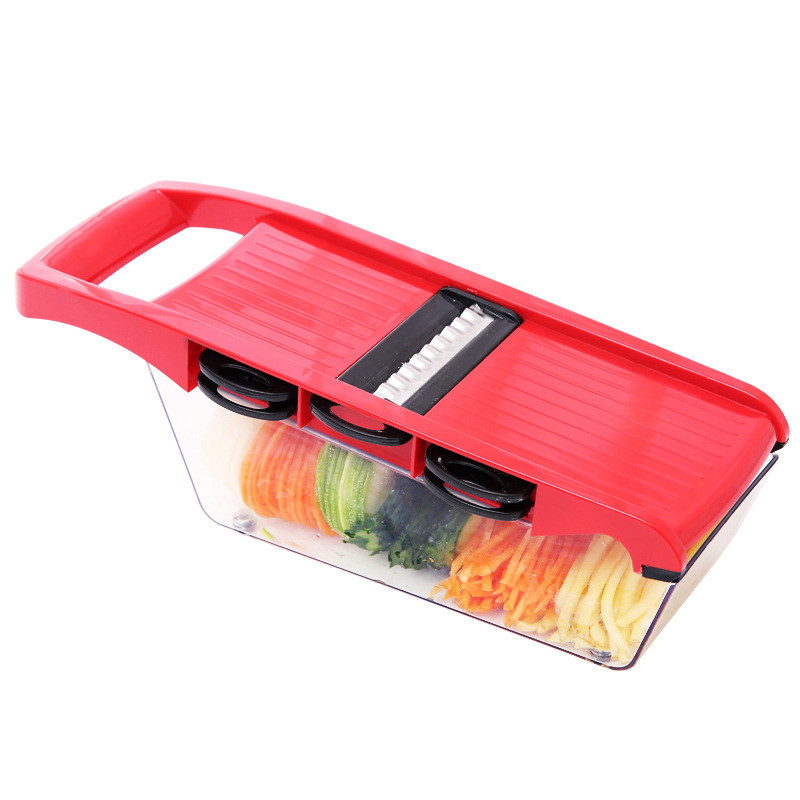 6u1 ručni Cocina rezač povrća Rezač voća Mrkva Naprave za krumpir Košara za odvod Kuhinjski dodaci