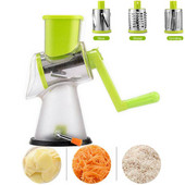 Tăiător de legume multifuncțional Tocător de fructe Tăiător manual cu role Gadgets Răzătoare pentru ceapă Ușor de folosit Accesorii pentru bucătărie de acasă