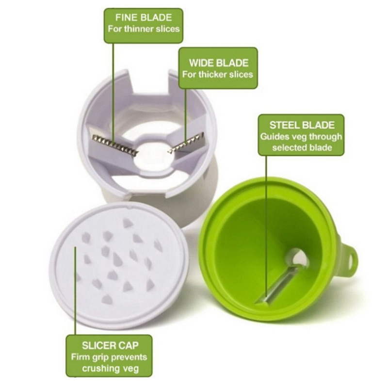 Naujas rankinis virtuvės maisto gaminimo įrankis daržovių spiralizatorius vaisių pjaustyklės spiralinis pjaustytuvas