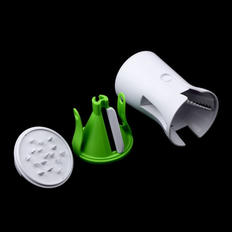Naujas rankinis virtuvės maisto gaminimo įrankis daržovių spiralizatorius vaisių pjaustyklės spiralinis pjaustytuvas