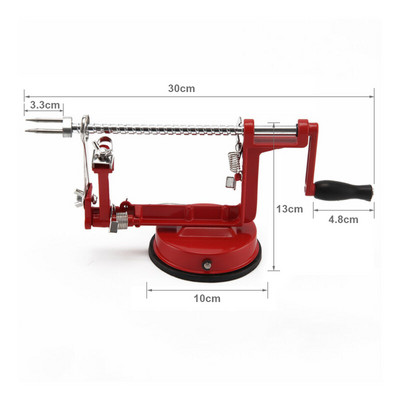 Kézzel forgatható három az egyben többfunkciós gyümölcshámozó rozsdamentes acél háztartási gépek hordozható konyhai kiegészítők 2022 új