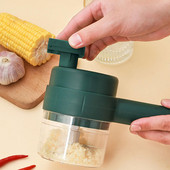 4u1 višenamjenski električni rezač povrća Rezač Gnječilica za češnjak Sjeckalica za češnjak Mješalica za prešanje Mješalica za hranu Kuhinja