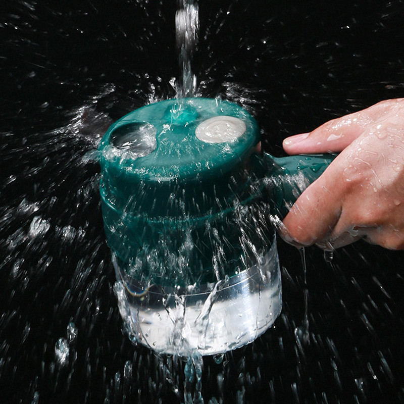 4u1 višenamjenski električni rezač povrća Rezač Gnječilica za češnjak Sjeckalica za češnjak Mješalica za prešanje Mješalica za hranu Kuhinja