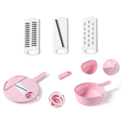 12 buc. Instrumente de tăiat legume Răzătoare pentru tăietor de legume Tocător de tăiat mai multe dispozitive de tăiat morcovi Gadget pentru fructe