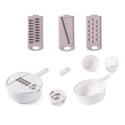 12 buc. Instrumente de tăiat legume Răzătoare pentru tăietor de legume Tocător de tăiat mai multe dispozitive de tăiat morcovi Gadget pentru fructe