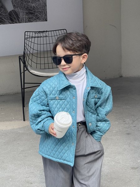 Ležerna jakna za dječake - čisti model