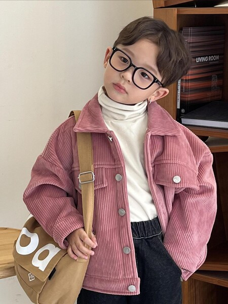 Tasku ja klassikalise kraega vabaaja laste jope