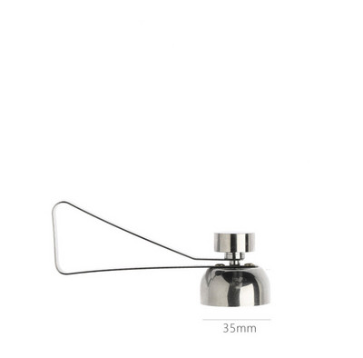 Új fém tojáshéjvágó tojásnyitó 304 rozsdamentes acél főtt nyers tojás kreatív konyhai eszköz tojáshéjnyitó