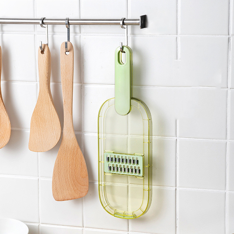 Többfunkciós forgó zöldségvágó konyhai zöldség-gyümölcs aprító reszelő (kosárral/kosár nélkül)