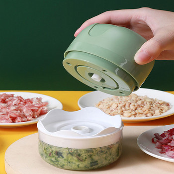 Επαναφορτιζόμενη μηχανή πάστας κόφτη σκόρδου Μηχανή μύλου κιμά Βοηθητική μηχανή φαγητού Θρυμματιστής λαχανικών τσίλι Εργαλεία κουζίνας
