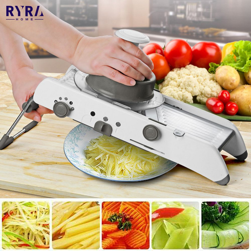 Răzătoare pentru legume Răzătoare pentru fructe Răzătoare manuală pentru mandolină Tăiător din oțel inoxidabil Răzătoare reglabilă pentru mandolină Accesorii pentru bucătărie Nou