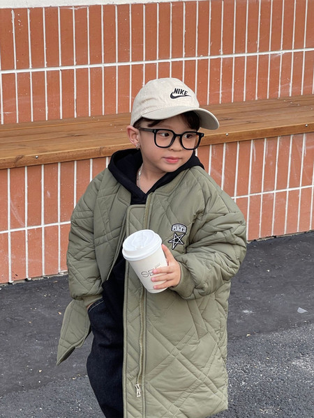 Dječja ležerna jakna s vezom za dječake