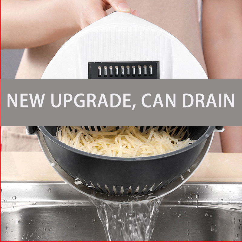 Kümme ühes multifunktsionaalne juurviljahakkija puu- ja juurviljalõikusfilamentide väljamõeldud köögiviljade lõikamise köögiartefakt