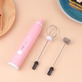Mixer Frothermaker Whisk Handheld Blender Electric Portable Steel Drink Travel Rechargeable Hand Mini Usb Milk