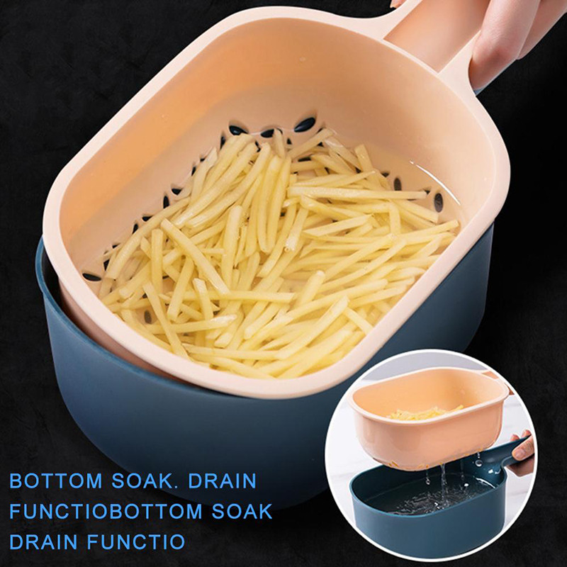 Instrument multifuncțional pentru fructe pentru legume, zdrobitor de cartofi, feliător, tăietor de curățat, tocător de morcovi, răzătoare, accesorii de bucătărie, bucătărie